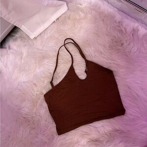 SHEIN Chocolate Brown Camisole Top